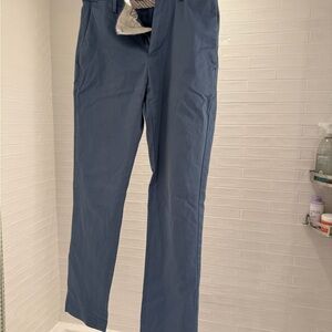 Banana Republic Men's Slate Blue Aiden Rapid Movement Chinos